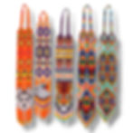 Miniatura: Colar de Miçangas Indígena Huichol Guatemala