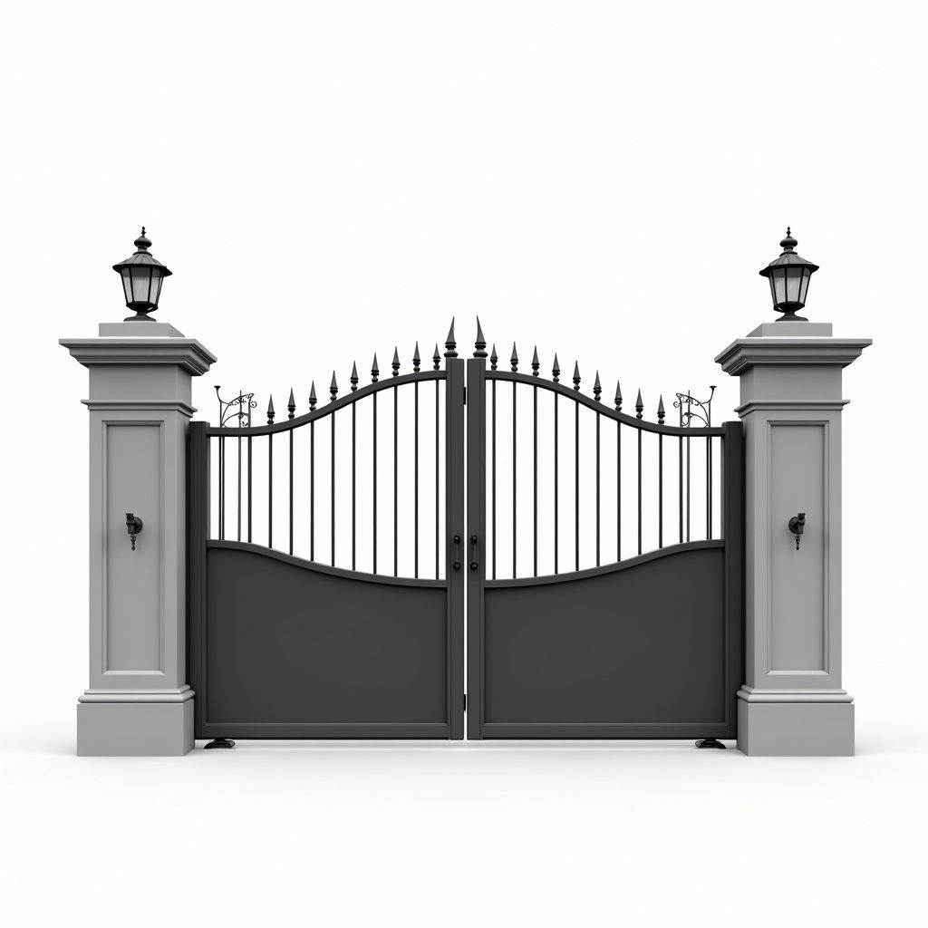 Grand Driveway Gate