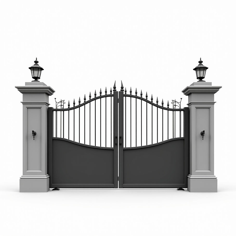 Grand Driveway Gate