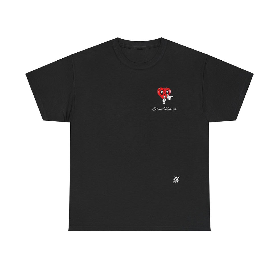 Limited Edition Silent Hearts™Unisex Heavy Cotton Tee