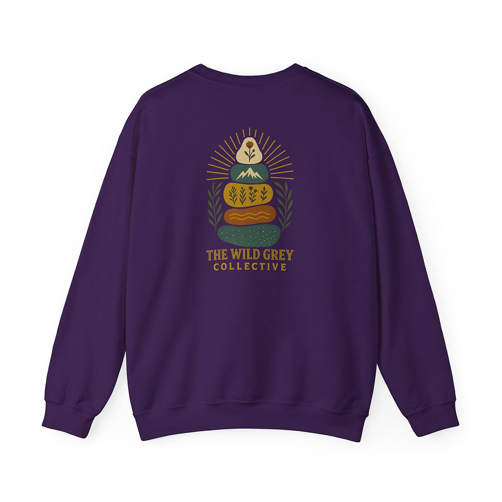 Thumbnail: Cozy Conspiracy Adult Crew Neck Sweat Shirt 