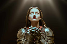 femme guerrière de dieu