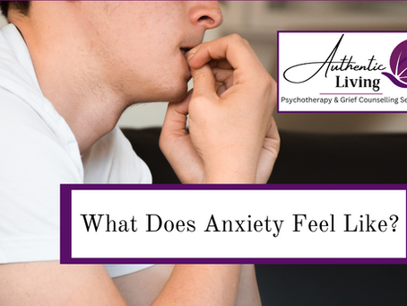Man biting his nails due to anxiety