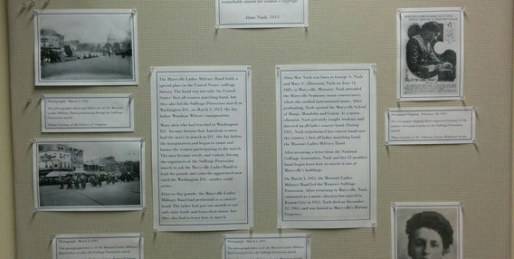 Alma Nash exhibit photo