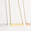 Thumbnail: Horizontal Bar Necklace