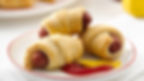 Pigs in a Blanket served w/Hot Mustard Sauce 