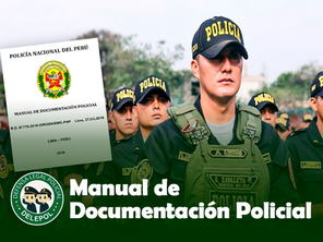 La Constitución Política del Perú en su art. 166º establece la finalidad fundamental de la Policía Nacional del Perú; para cumplir esta misión debe perennizar su actuación mediante diversos documentos de uso exclusivo en la Policía Nacional del Perú, por lo que resulta necesaria la actualización y adecuación del Manual de Documentación aplicado a la función policial.