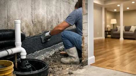 Basement Waterproofing Before Finishing