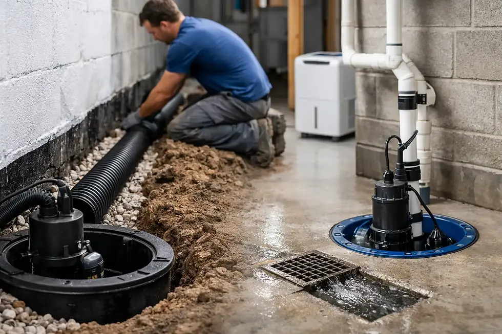 Basement Drainage Solutions for Homes