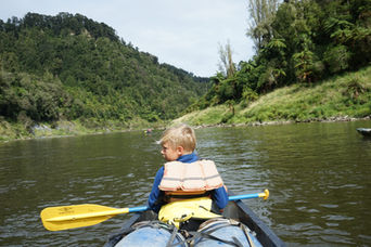 Natur i New Zealand, Kano, Kajak, Whanganui River