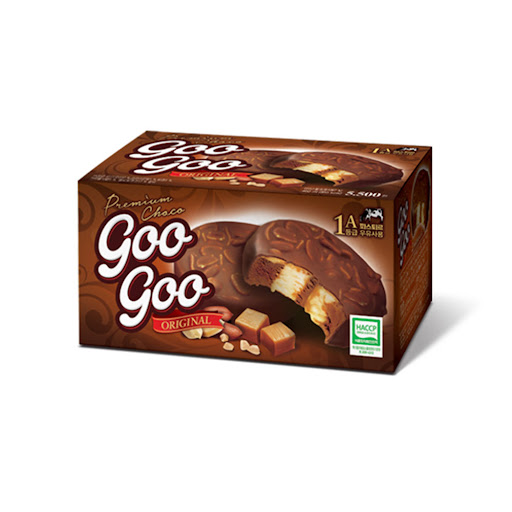 Goo goo chocolate , marshmallow and peanut icecream - 5 pcs multi pack 