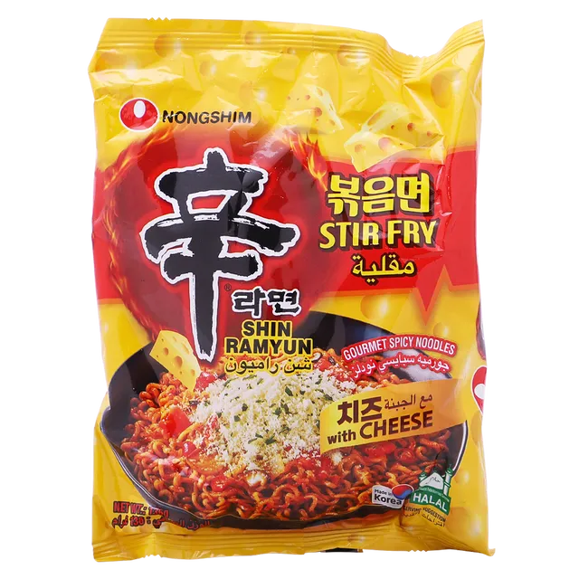 Shin Ramyun Stirfry cheese flavour- 1pc 