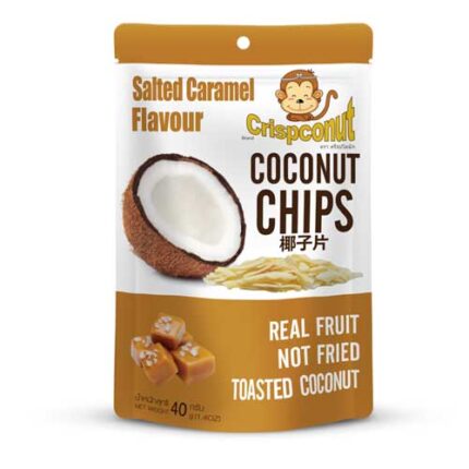 Coconut chips salted caramel flavour (Crispconut)40g