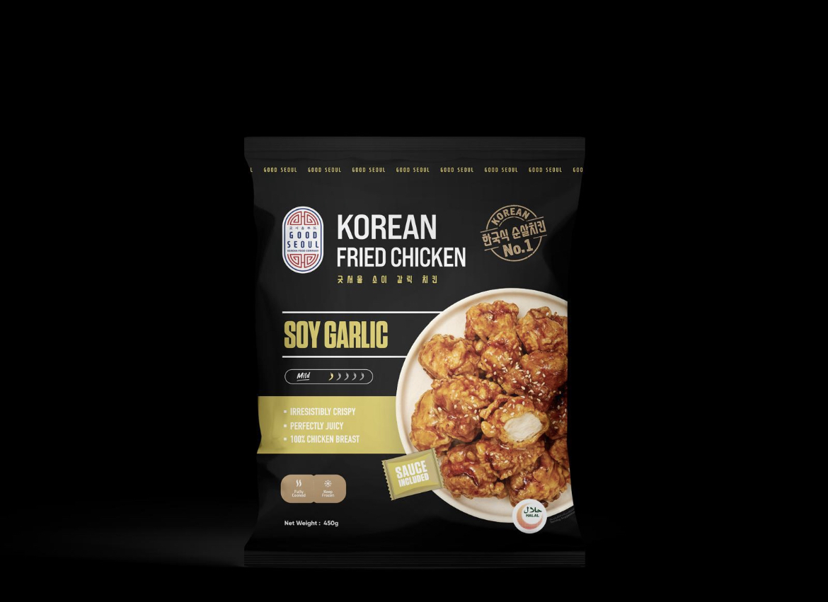 Korean fried chicken - soy garlic