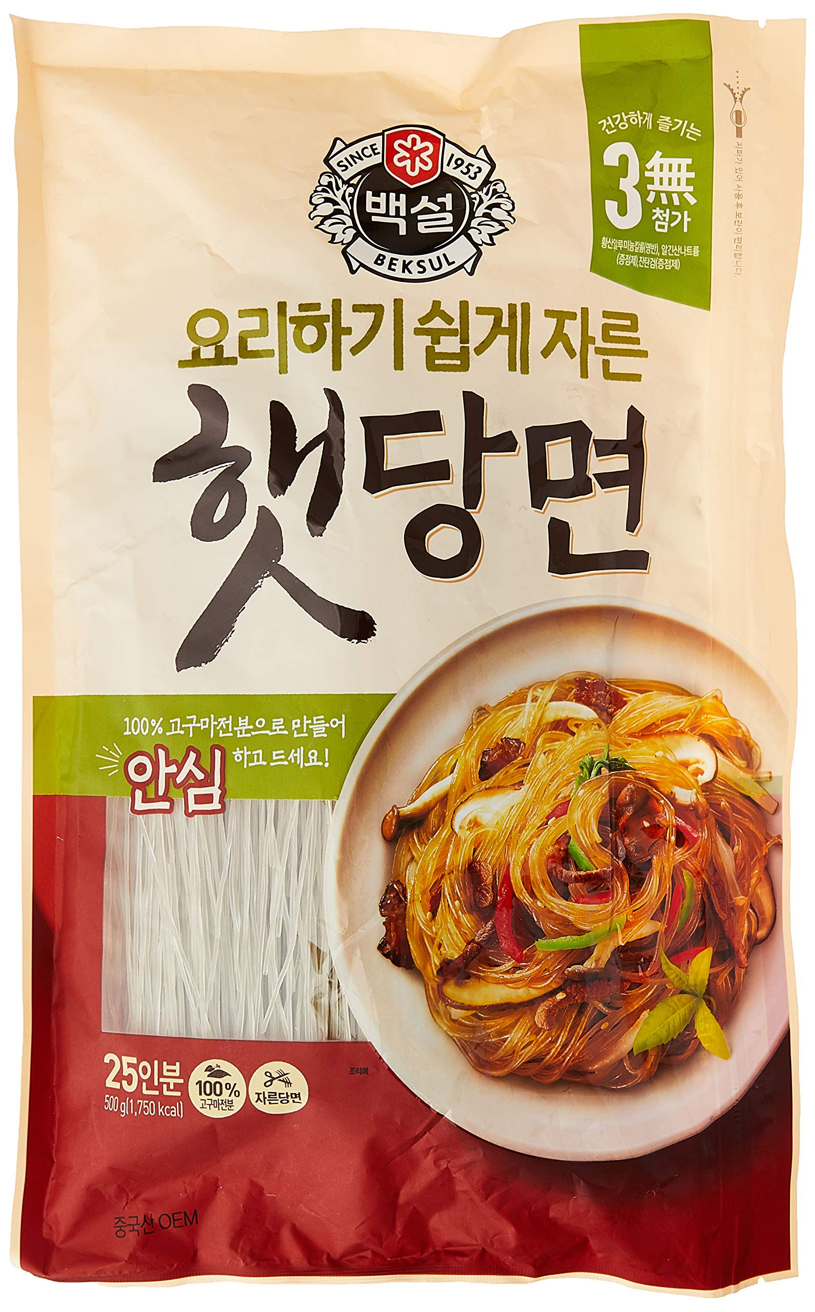 Korean vermicelli sweet potato noodles - 500g