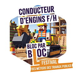 Conducteur d'engins Festival des Métiers des Travaux Publics