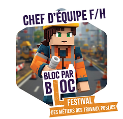 chef d'équipe Festival des Métiers des Travaux Publics