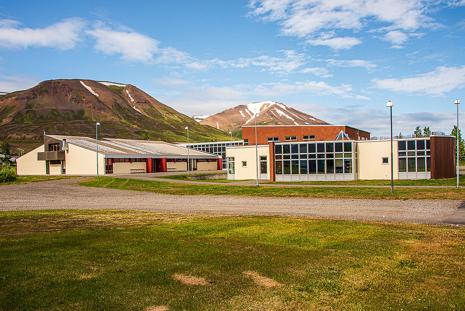 School in Dalvík village