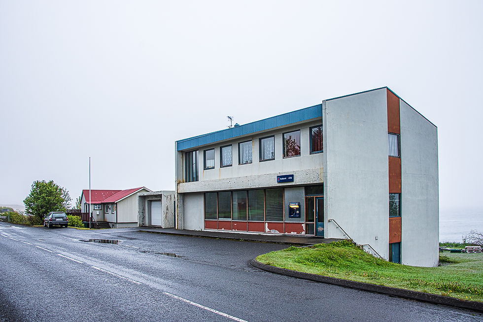 Hoses in Stöðvarfjörður