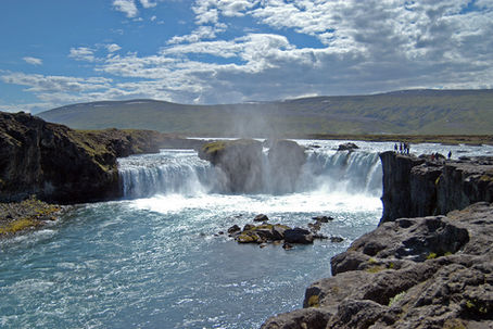 Goðafoss waterfall