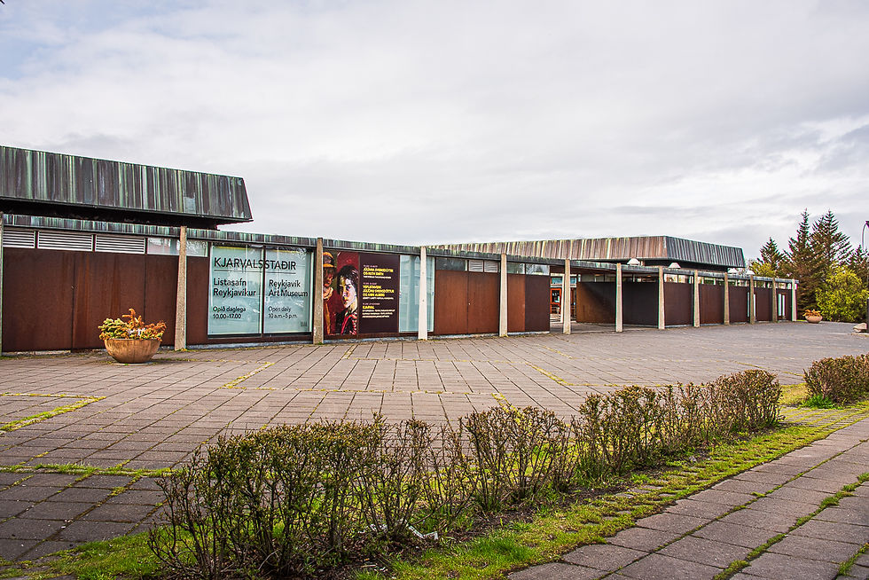 Kjarvalsstaðir art museum in Hlíðar district in Reykjavík