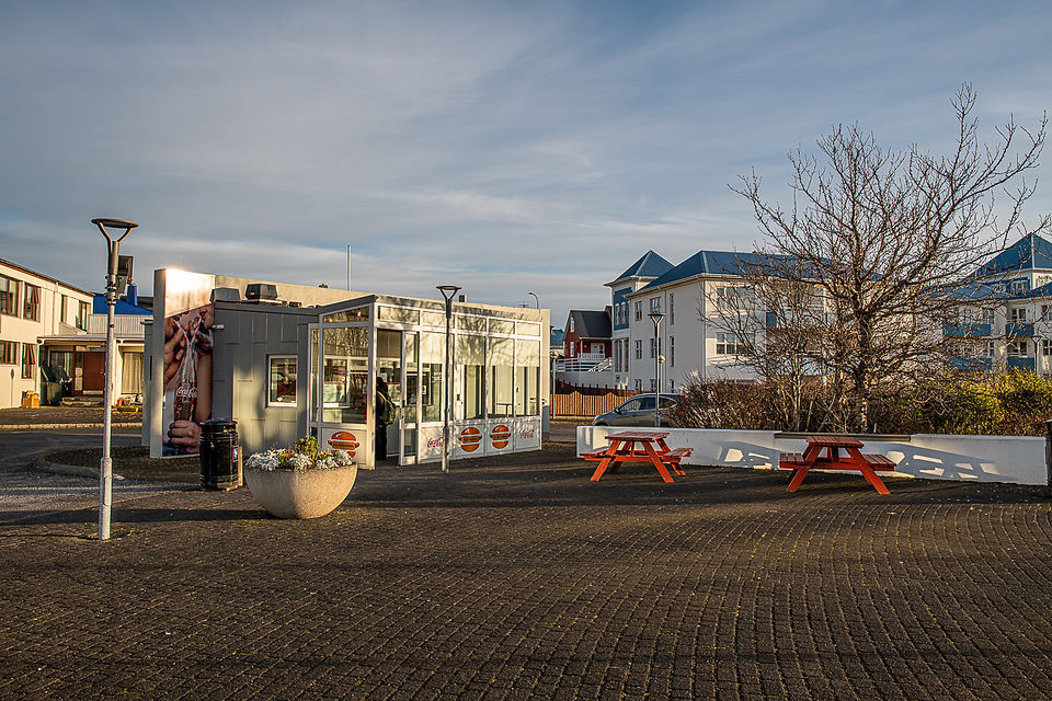 Hamburger stand Keflavik