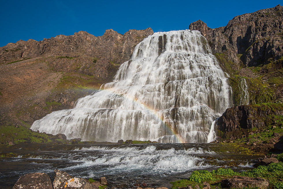 Dynjandi waterfall