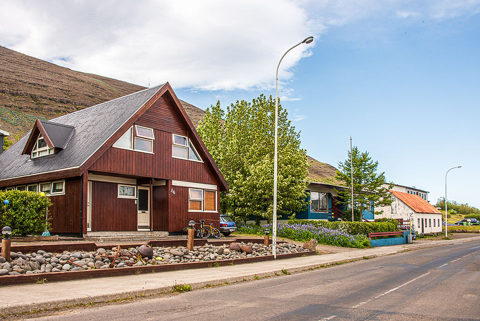 Homes in Þingeyri West Fjords