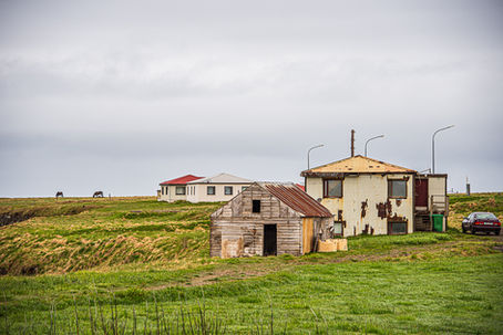Bakkafjörður hamlet in north east region