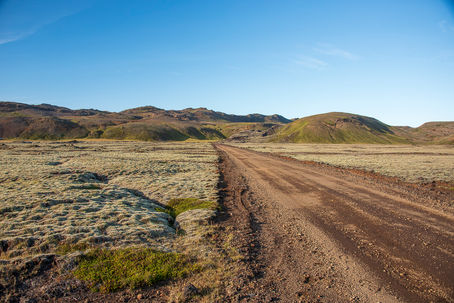 Vigdísarvellir valley at Reykjanes Peninsula