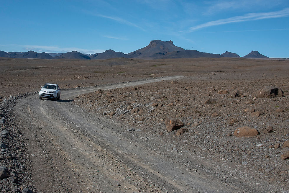 Kjalvegur road is NOT a F road but a brutal gravel road