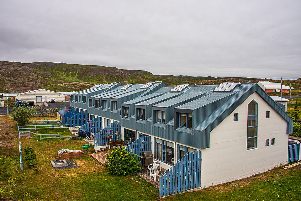 Homes in Hólmavík village