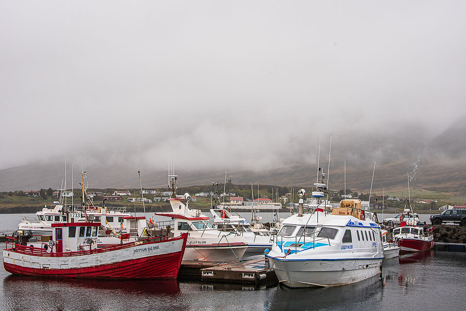 The wharf at Breiðdalsvík