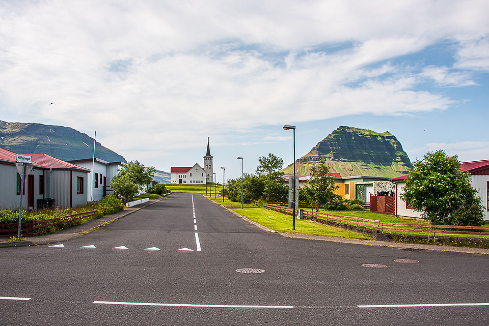 Street in Grundarfjörður