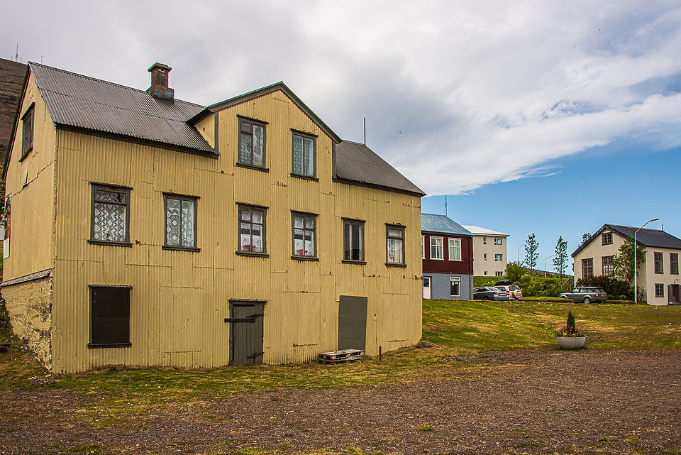Old part of Þingeyri village