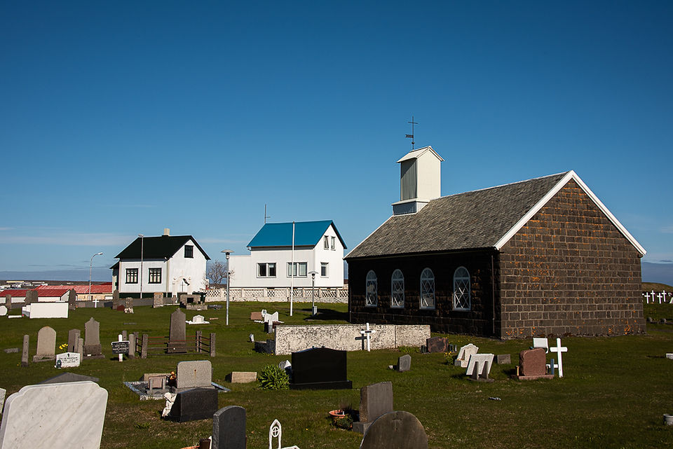 Old church in Reykjanesbær