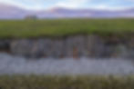 There are leyers of interesting places in the landscape in Iceland