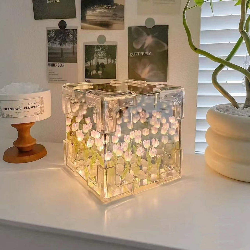 Miniatura: Luminária Noturna Tulipa