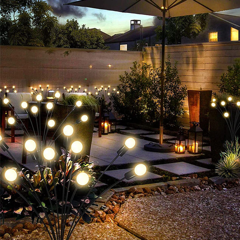 Miniatura: Luzes Solares Decorativas para Jardim 