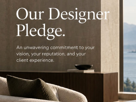 Our Designer Pledge