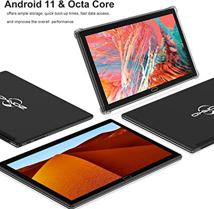 Thumbnail: Tablet 10 inch 4G Cellular Tablet PC with Dual Sim Card Slot,
