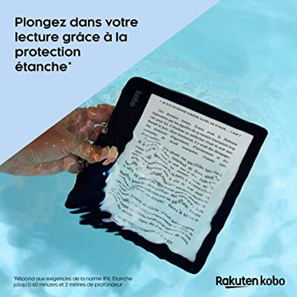 Thumbnail: Kobo Libra 2 | eReader | 7” Glare Free Touchscreen | Waterproof
