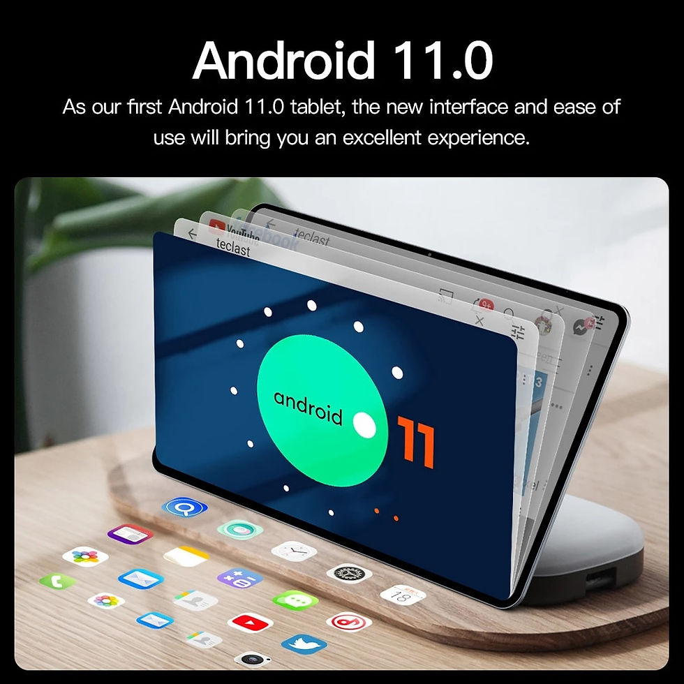 Thumbnail: HD 4k samsung screen Android 11 Snapdragon 845 12 Inch Computer Tablet PC