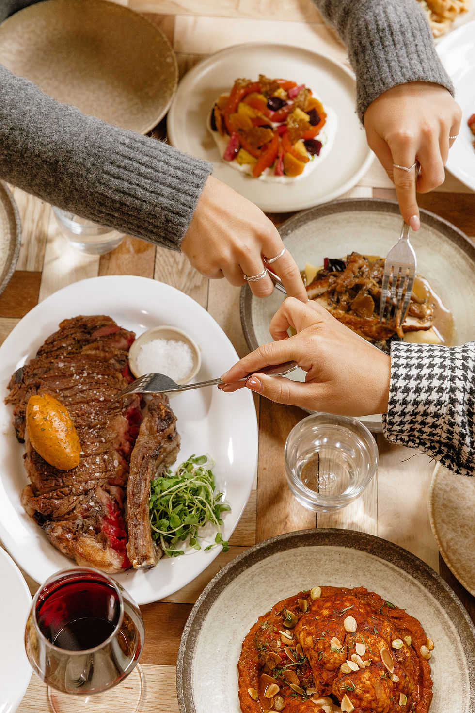 Cote de boeuf, sharing steak