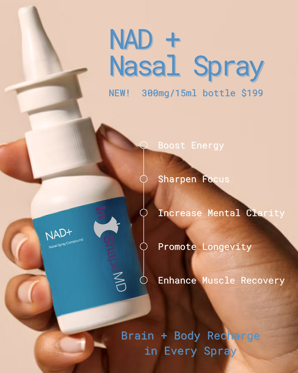 NAD+ Nasal Spray: Power Up Your Day