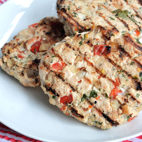 Cilantro Lime Chicken Burgers