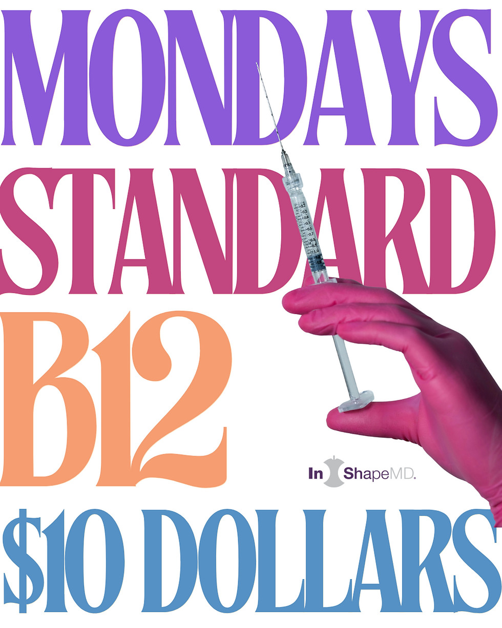 Monday-Only B12 Shot – Just $10