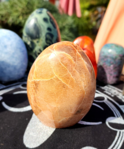 Peach Moonstone Freeform 1 lb 3.2 oz | Untamed Fire