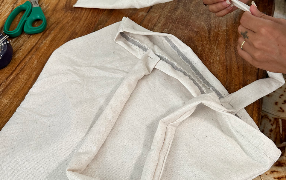 סדנת תפירה תיק צד בחיפה