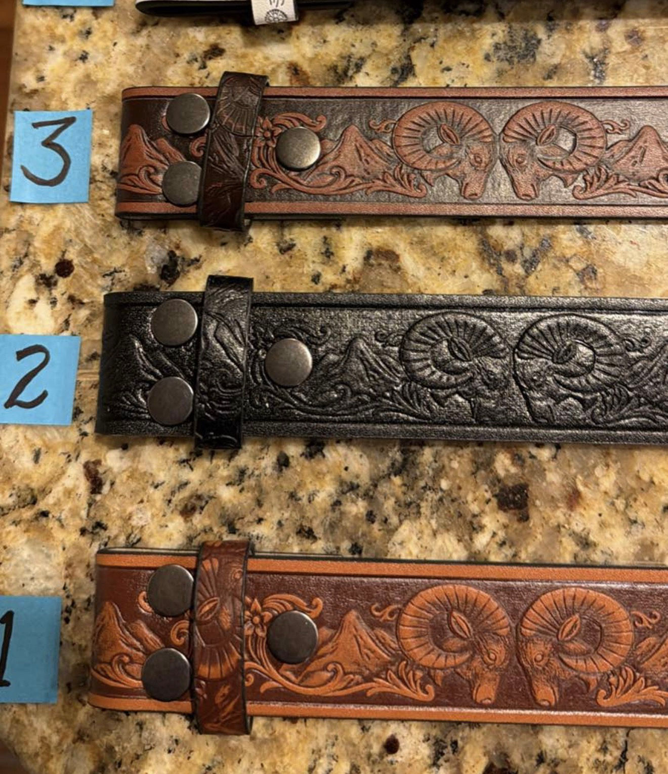 Original Ram Legacy 3 Leather belts